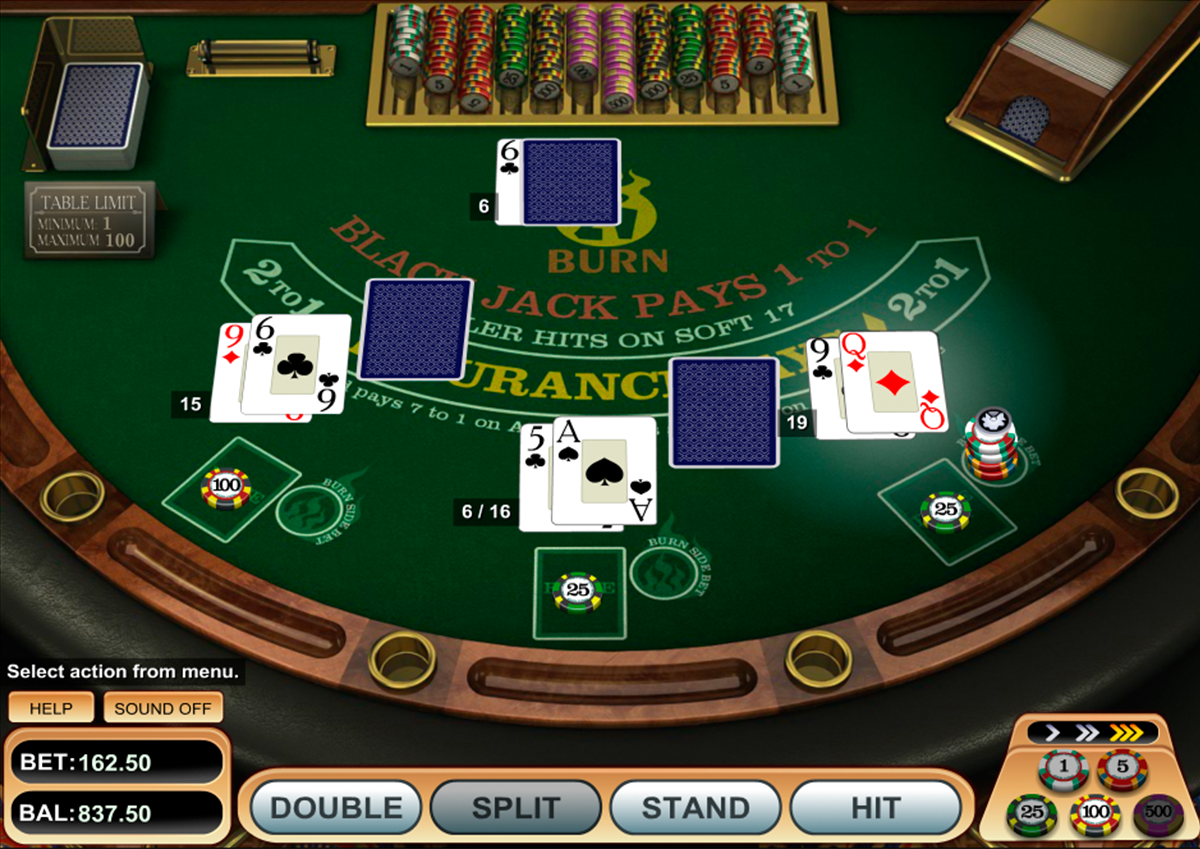 21 burn blackjack betsoft 